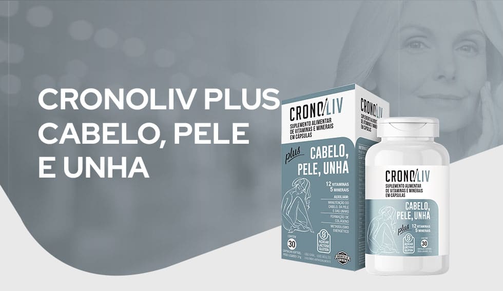 Cronoliv Cabelo e Unha C/ 30 Caps